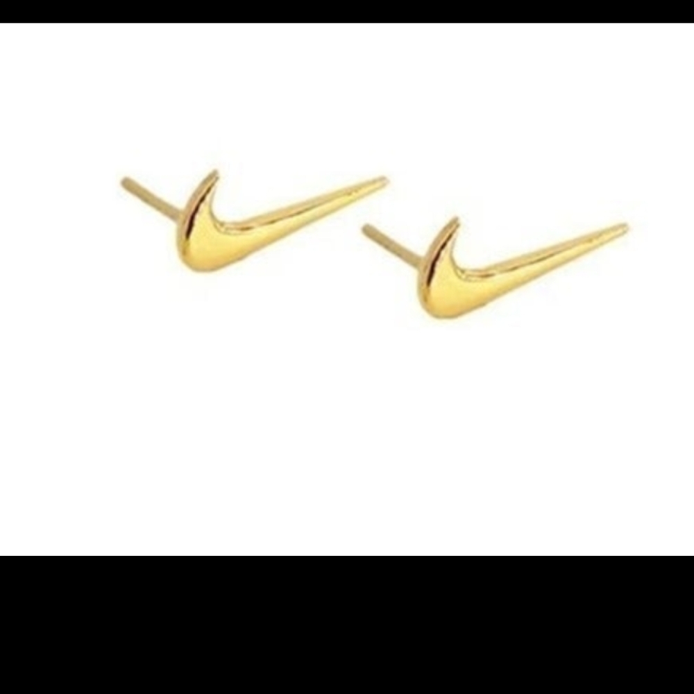 Nike Gold Earrings